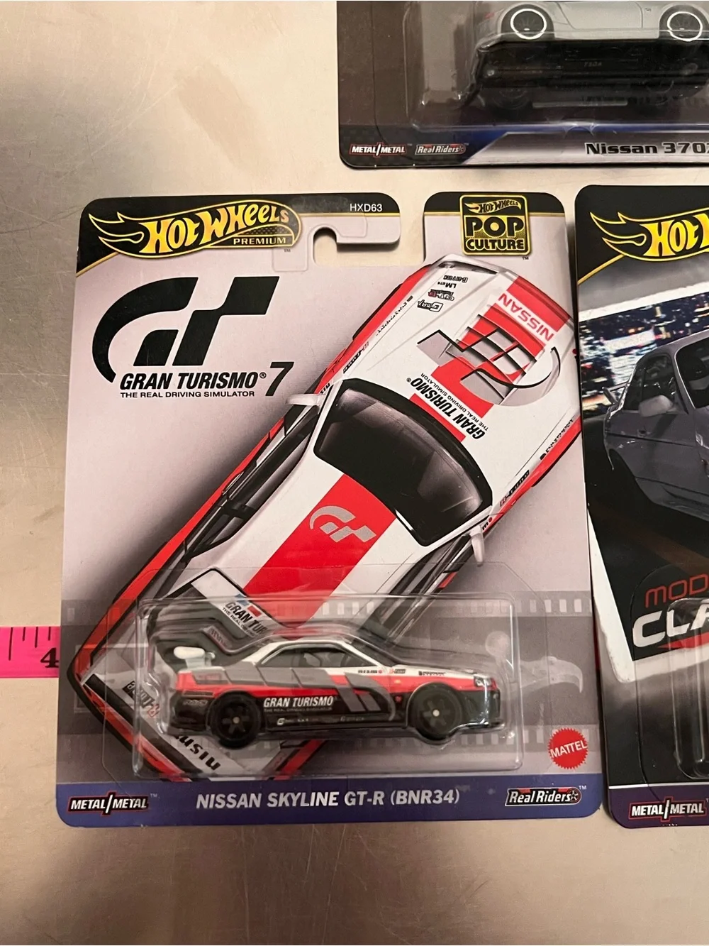 Hot Wheels Premium Nissan Lot 3 Skyline GT-R BNR34 BCNR33 F&F 370Z JDM